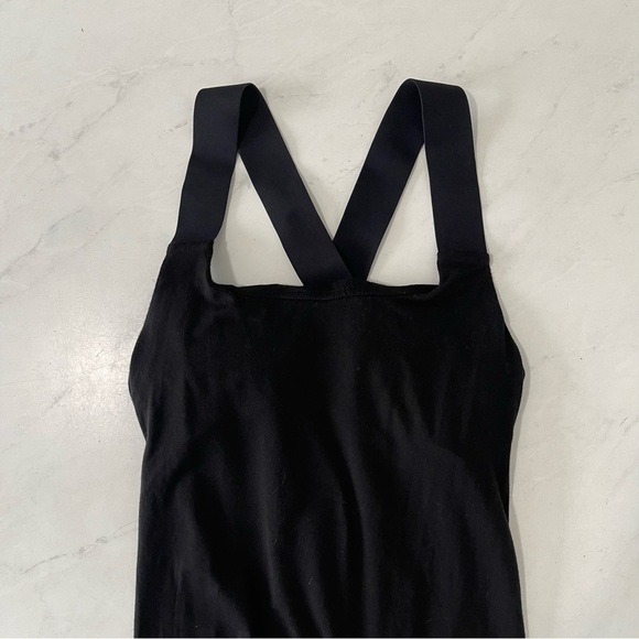 Athleta Black Racerback Active Dress Size XS Running Minimalist Yoga Outdoor - Picture 3 of 5